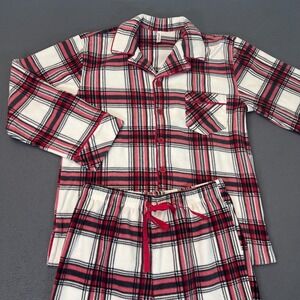 Pajamagram Fireside Fleece 2 Piece Top & Bottom Pajama Set Unisex Adult Size Med